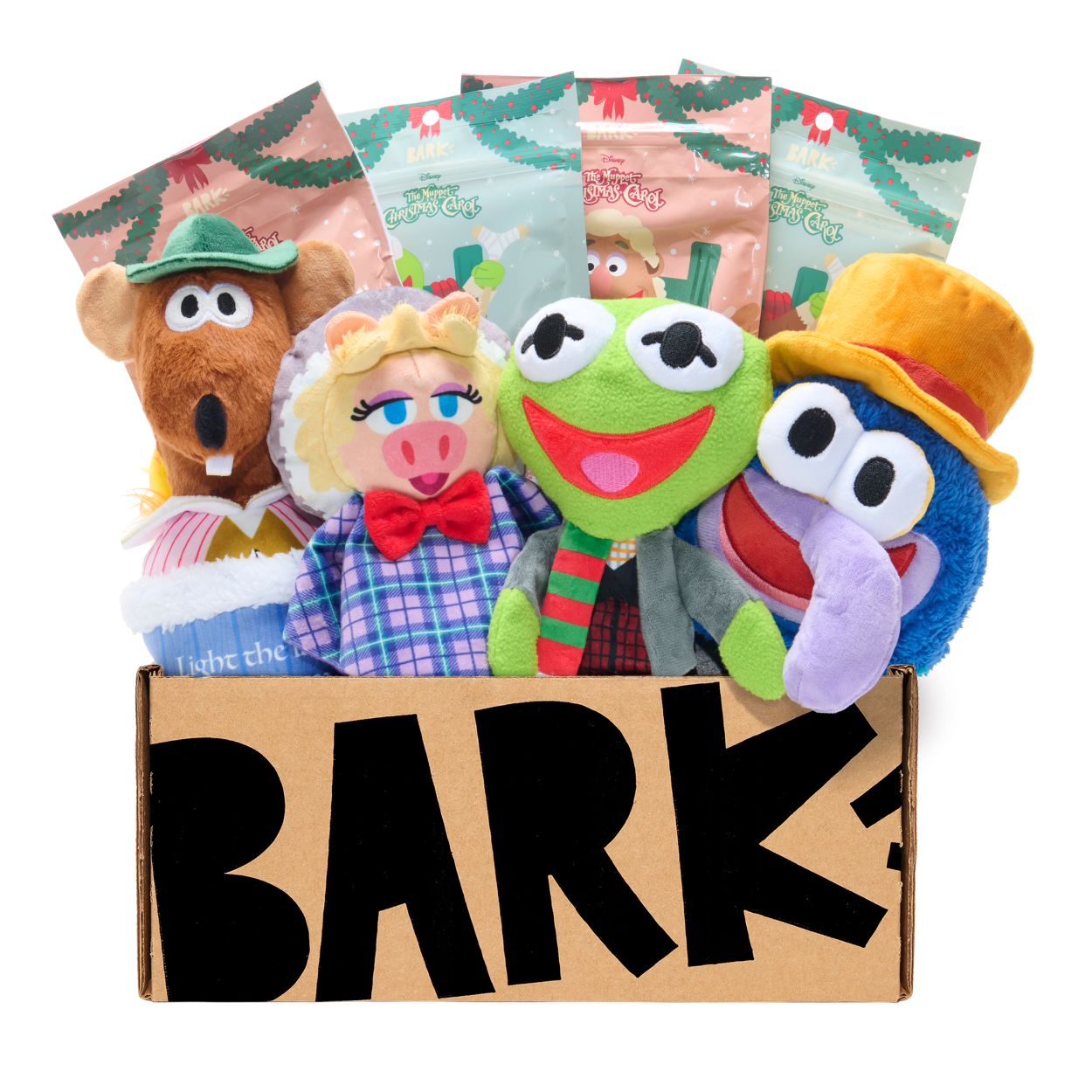 BARK 12 Month Subscription - The Muppet Christmas Carol Double Deluxe First Box